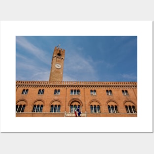 Civic Tower in Treviso, Italy Posters and Art